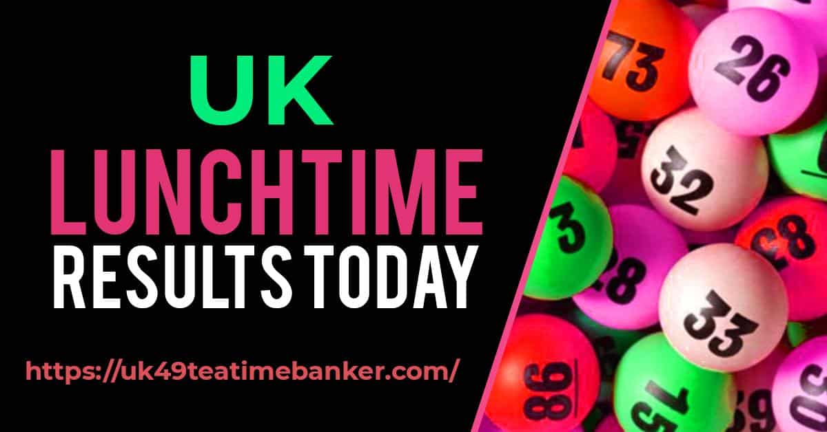 UK Lunchtime Results 19 October 2023 UK 49 Teatime Banker For Today